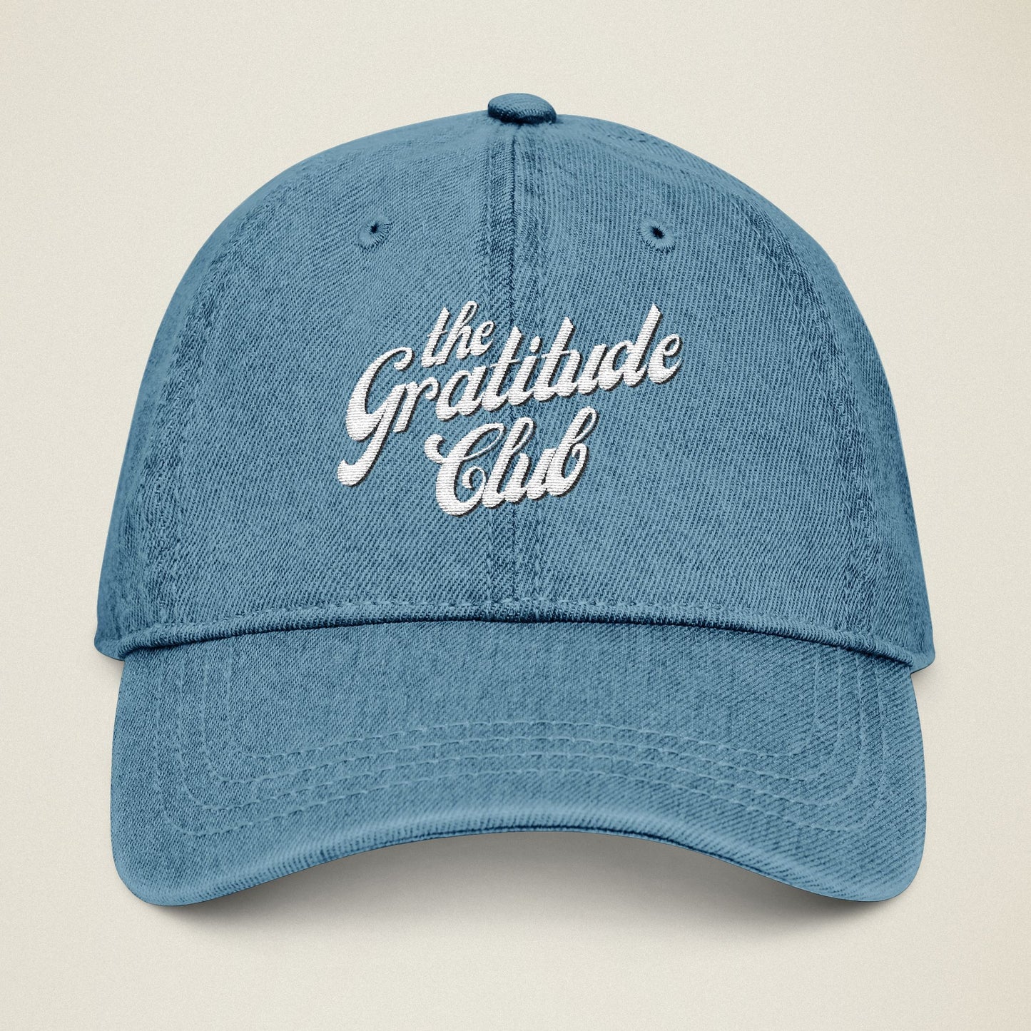 Embroidered Hat- The Gratitude Club