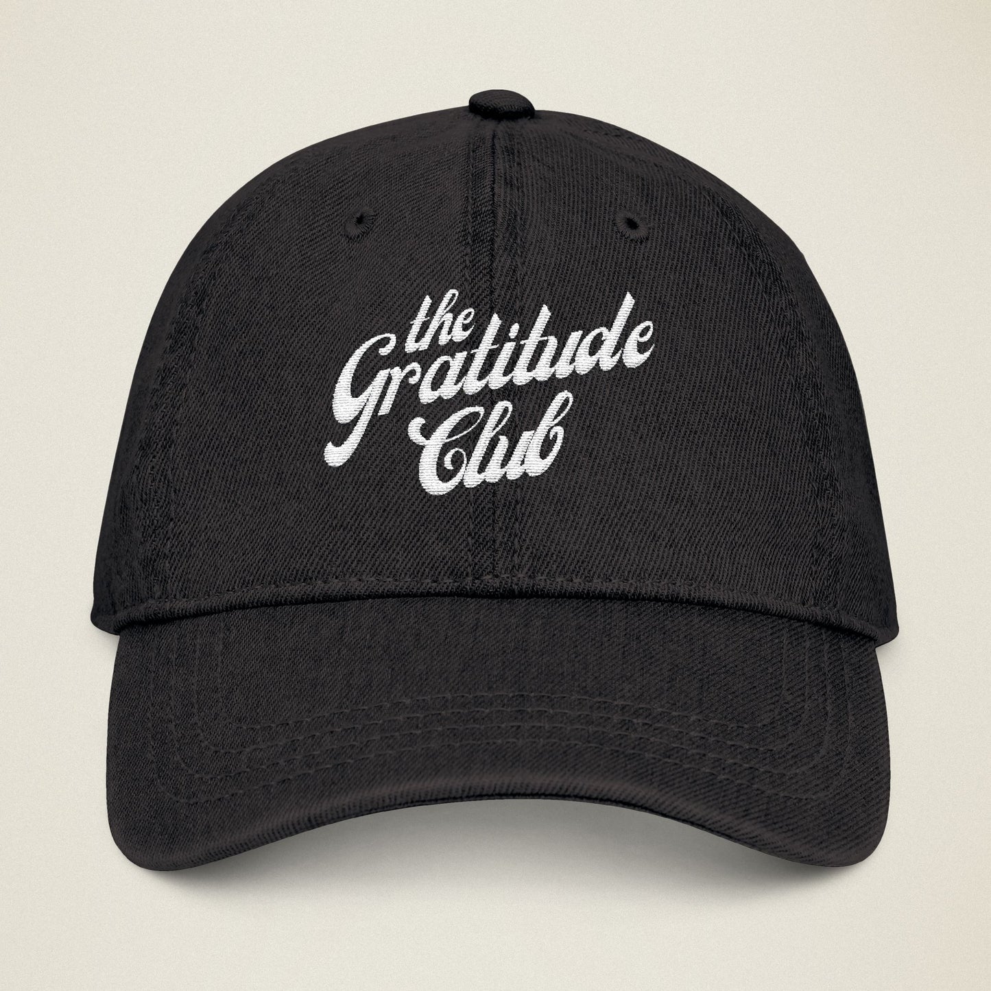 Embroidered Hat- The Gratitude Club