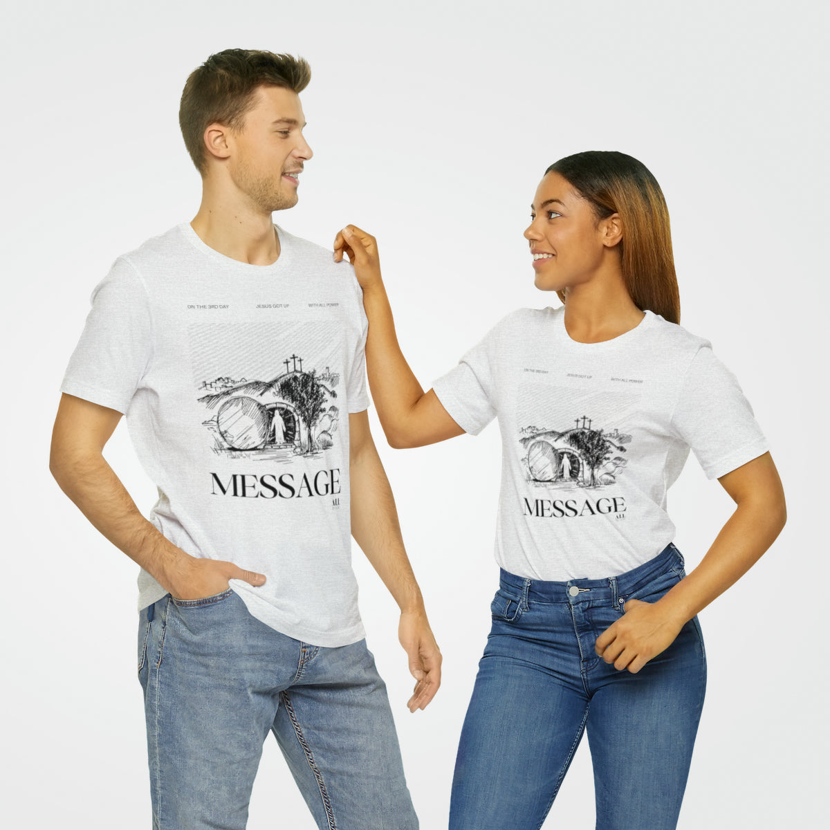 MESSAGE Short Sleeve Tee