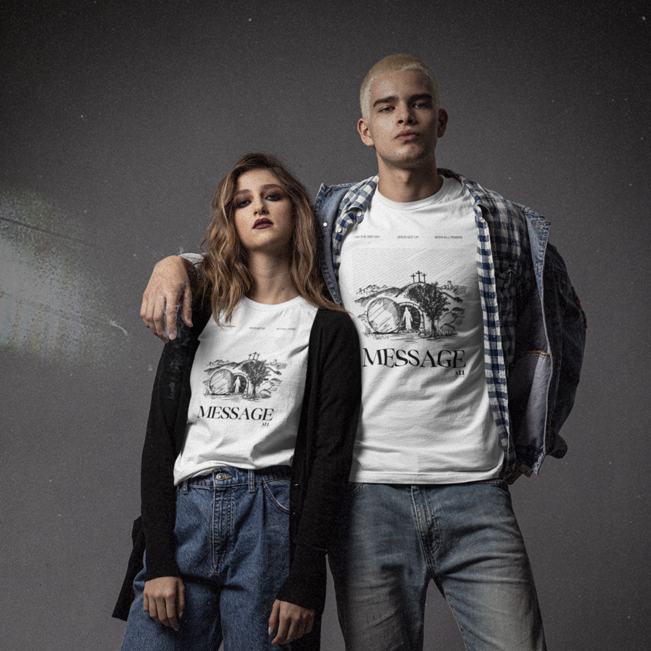 MESSAGE Short Sleeve Tee